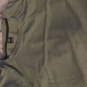 Men's Large military green shirt